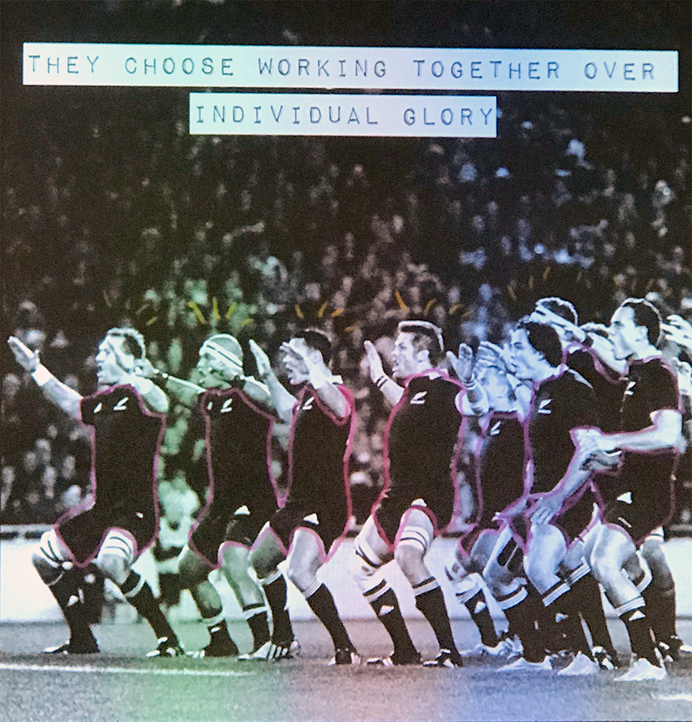 Glug London - December 2017, Giff Gaff presentation - All Blacks image