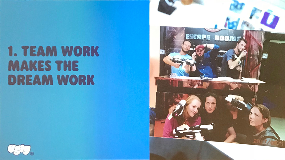 Glug London - December 2017, Ugly presentation - team work image