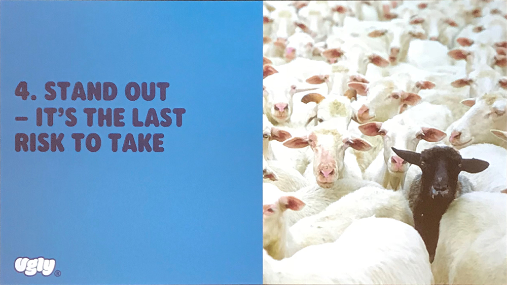 Glug London - December 2017, Ugly presentation - stand out image