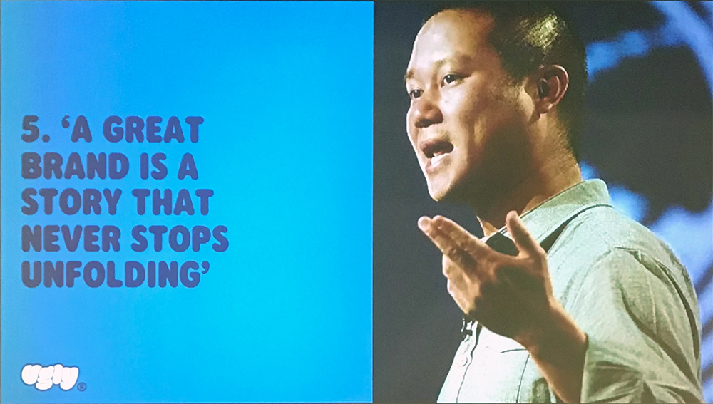 Glug London - December 2017, Ugly presentation - a great brand image