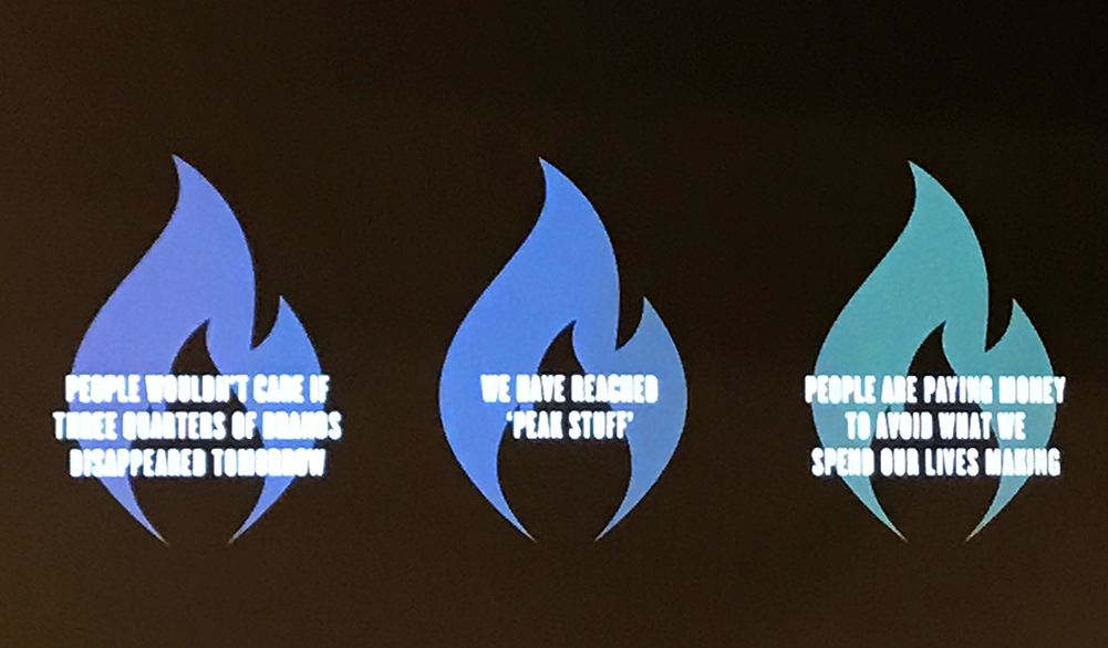 Glug London - December 2017, The power of advertising image