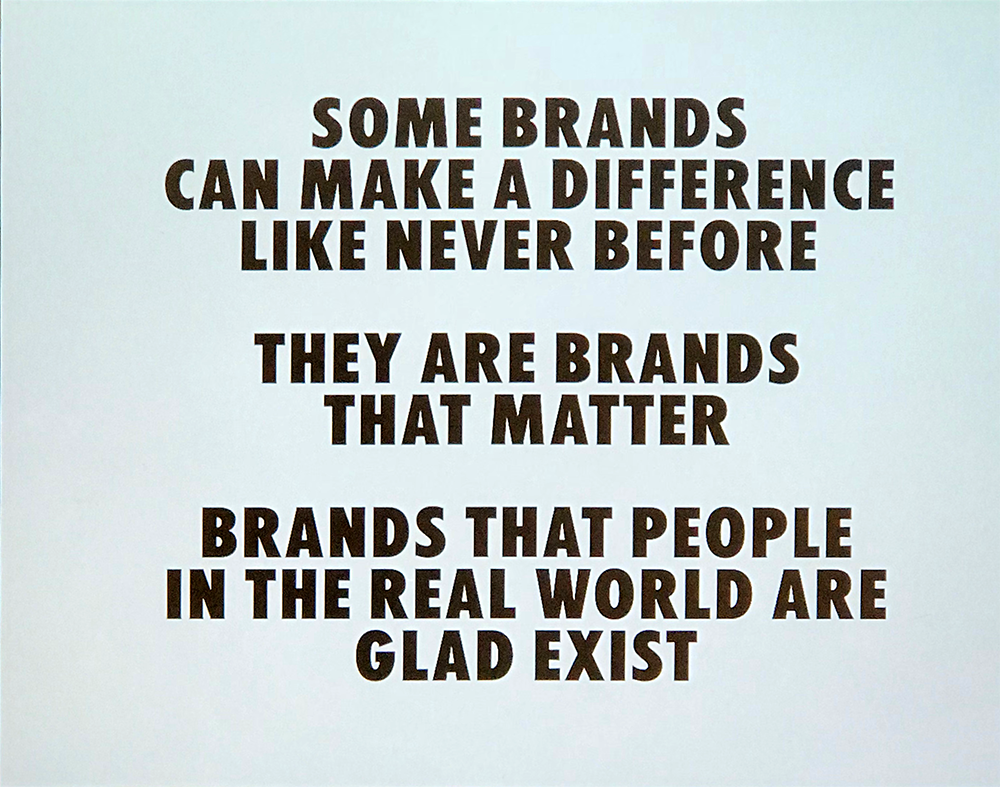 Glug London - December 2017, Some brands quote